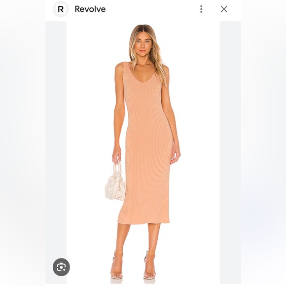 Line & Dot
HALL SWEATER DRESS in Peach - Picture 1 of 5
